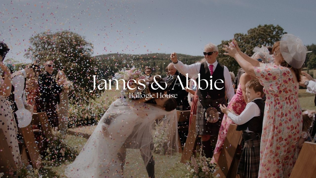 James & Abbie - Ballogie House