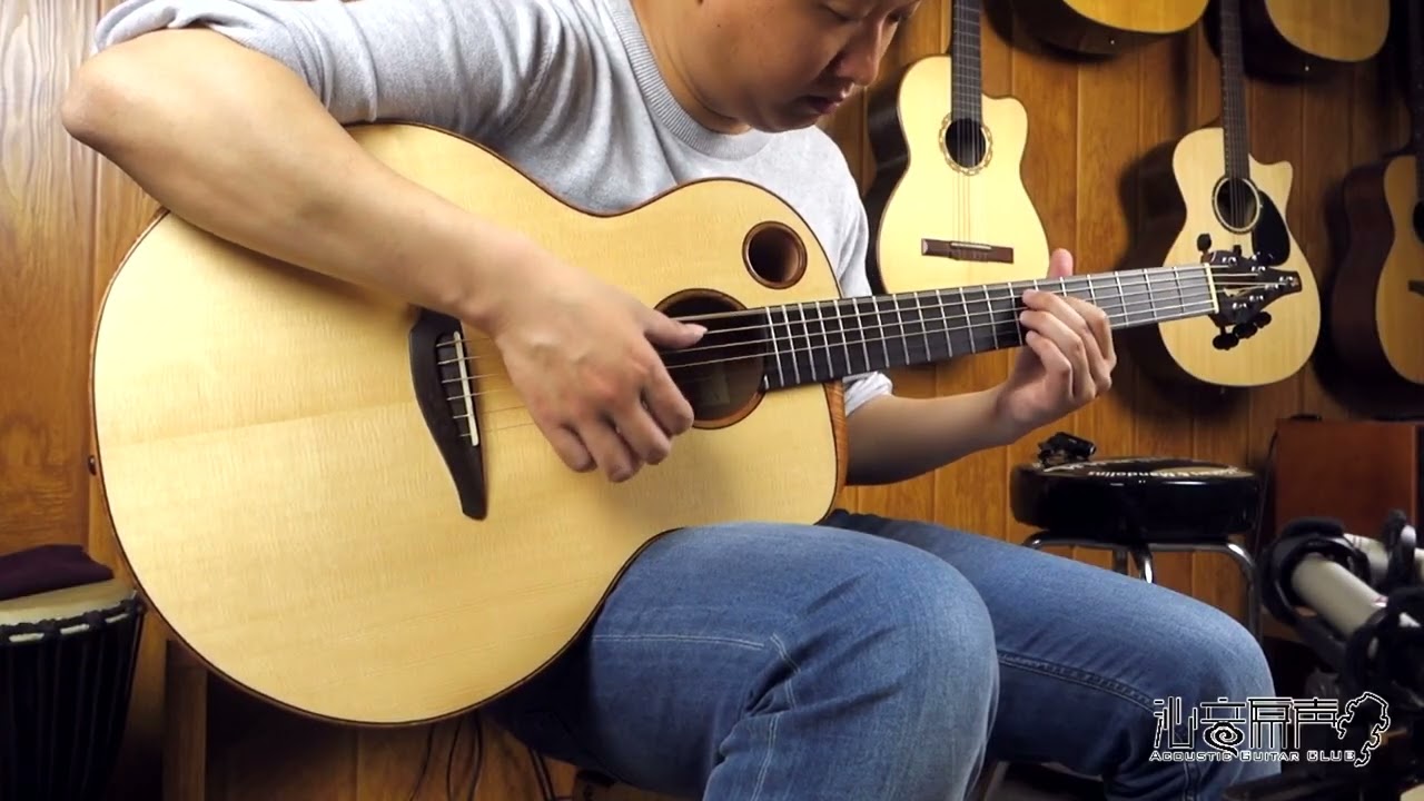 Mitsuhiro Uchida dual-soundboard Acoustic guitar no.175 review