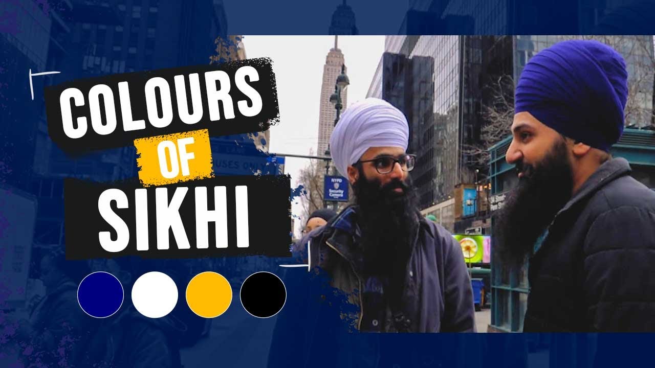 The Meaning Behind the Colours of Sikhi: Discovering the Symbolism of Blue, White, Orange and Black