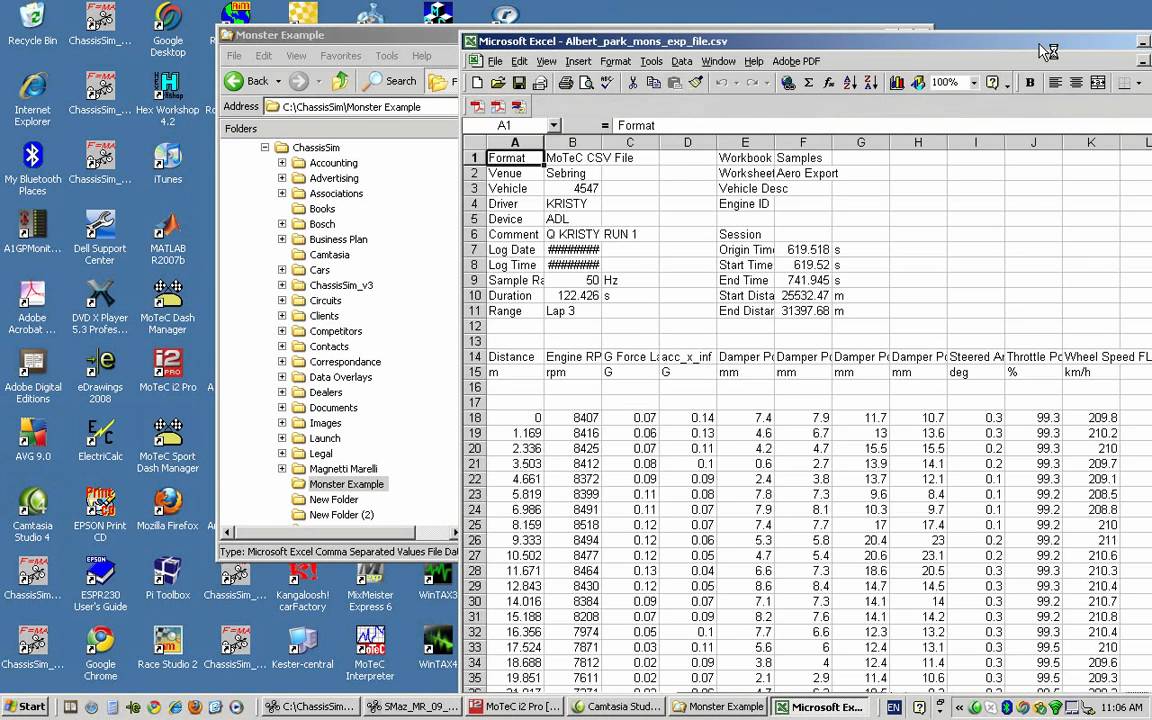 Creating Circuit maps in ChassisSim - Part 1