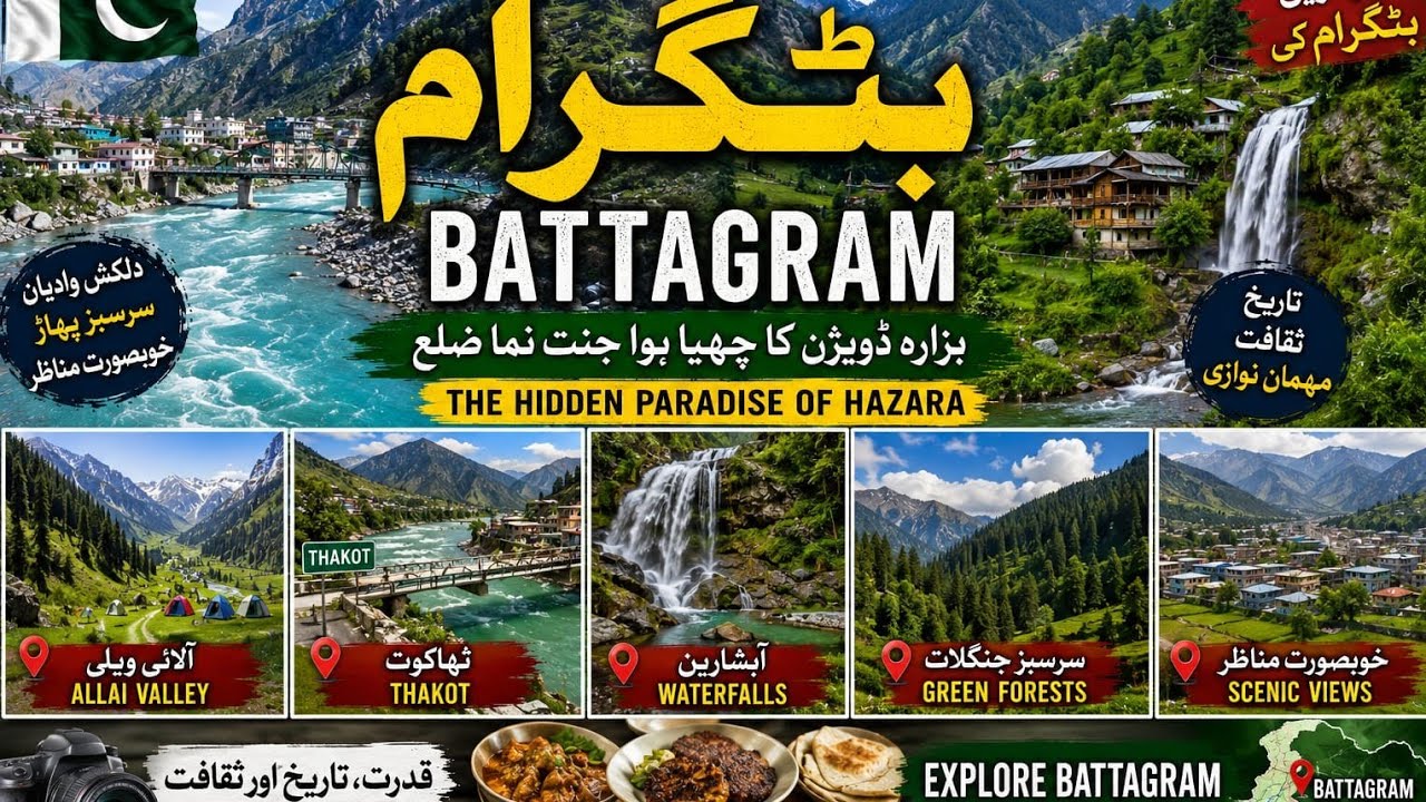 Battagram Pakistan: The Hidden Paradise of Hazara | Complete Travel Documentary
