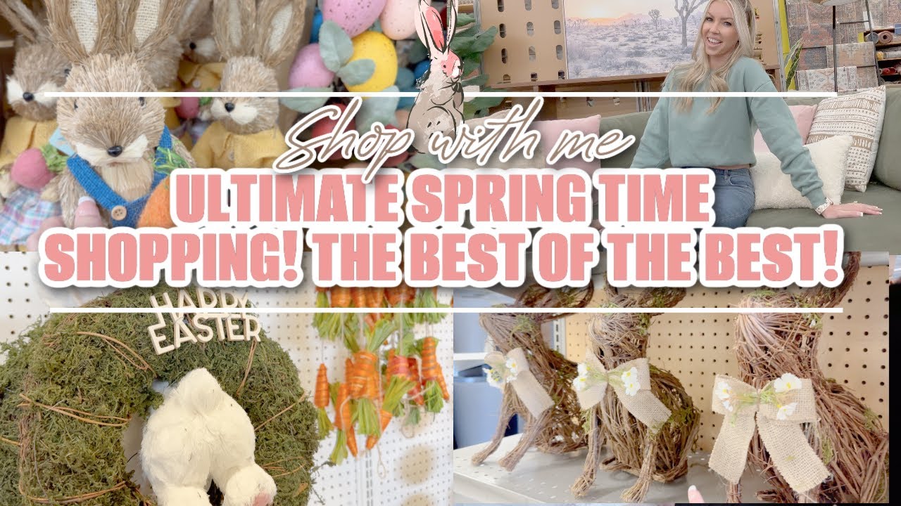 ULTIMATE SPRING TIME SHOP! / TYPICALLY KATIE / WORLD MARKET  / JOANNS / FLOWER NURSERY