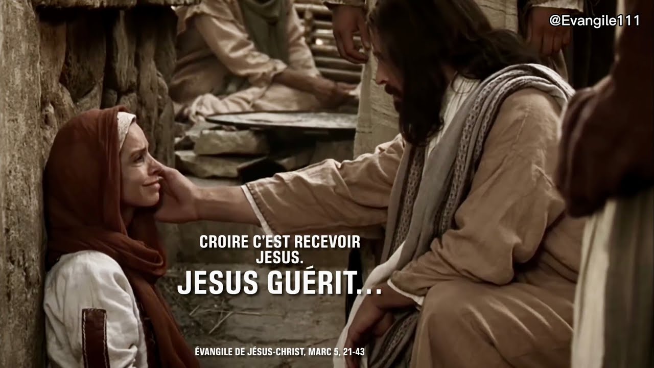 Évangile de Jésus Christ selon saint Marc 5,21-43 Croire, c’est recevoir Jésus ￼.