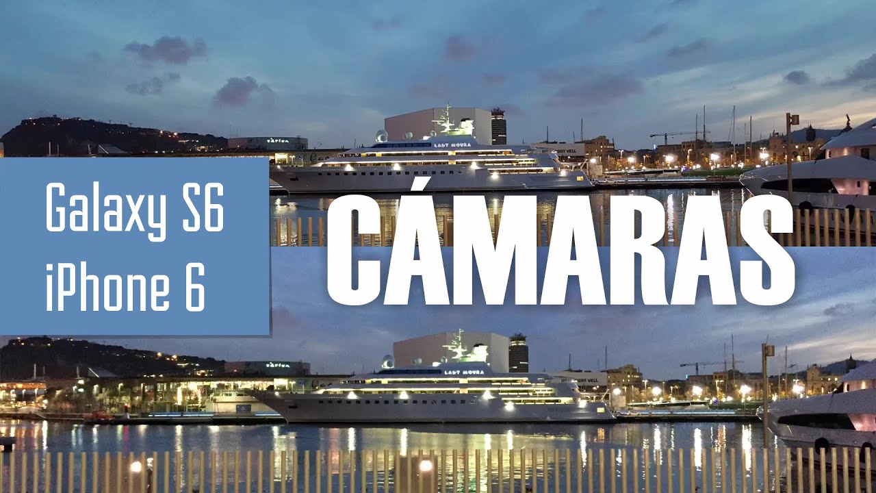 Cámara de Fotos GALAXY S6: Análisis y Comparativa vs iPhone 6 (Español)