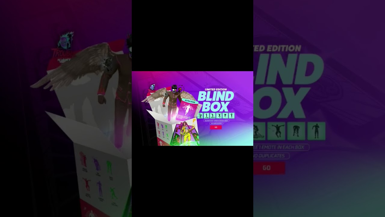 Blind Box New web event 26 sept ✅ #freefire #emotpate