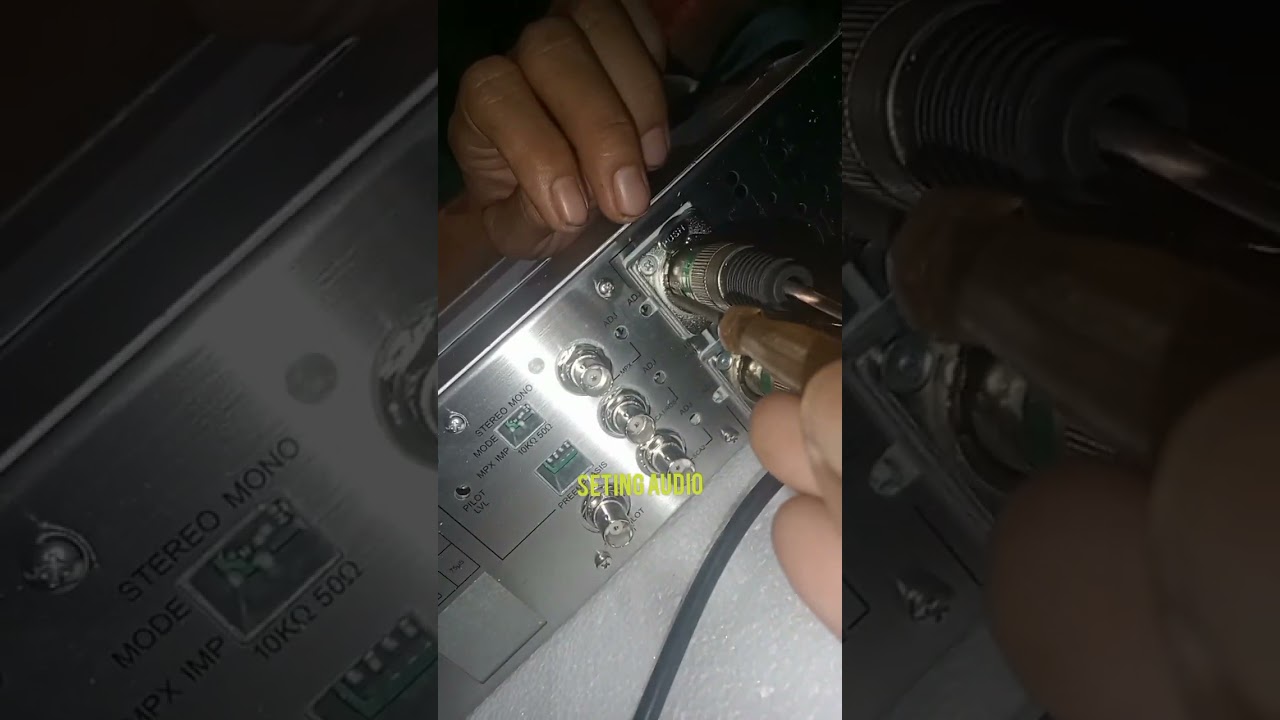 Seting perangkat Radio Broadcash RIS FM Pangandaran