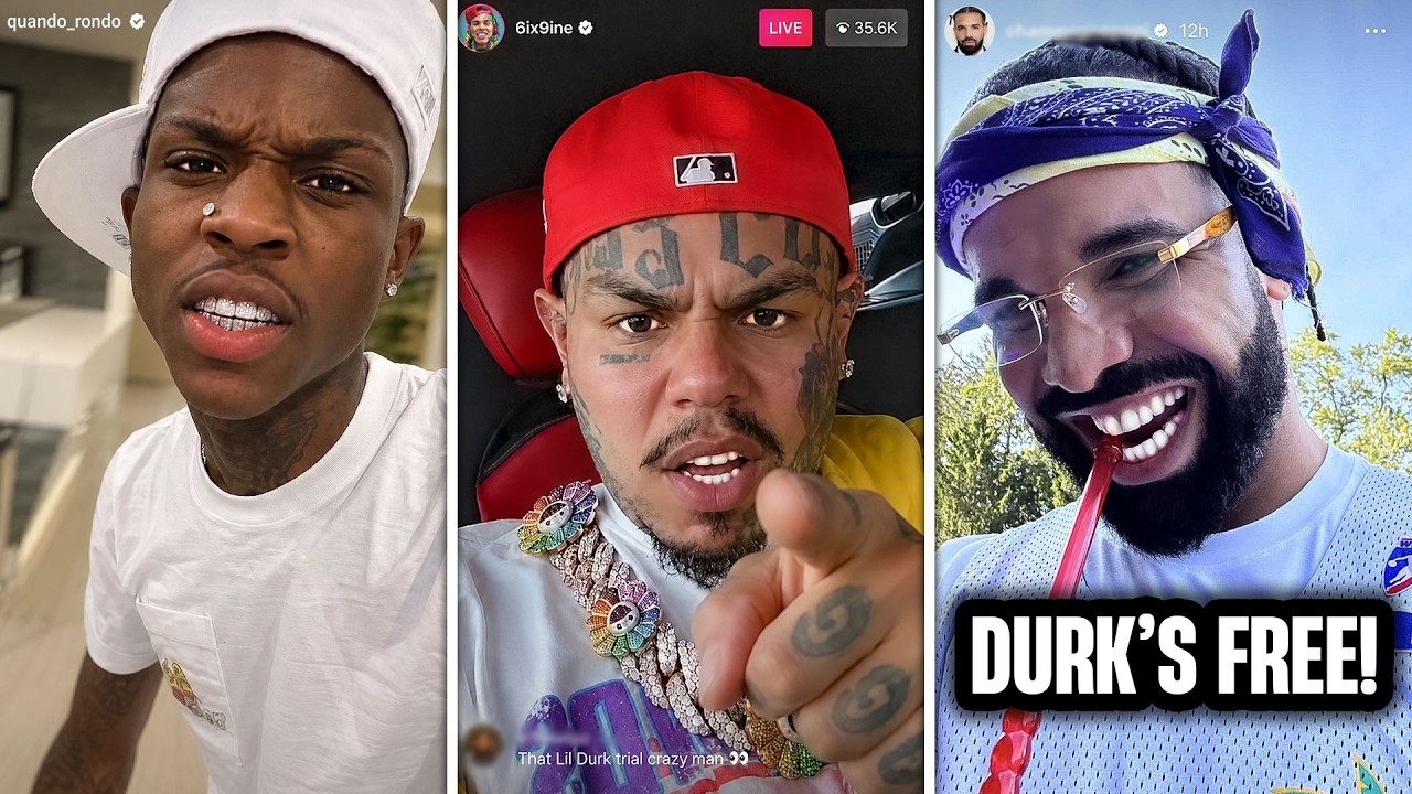 Реакция рэперов на оправдательный приговор Lil Durk..