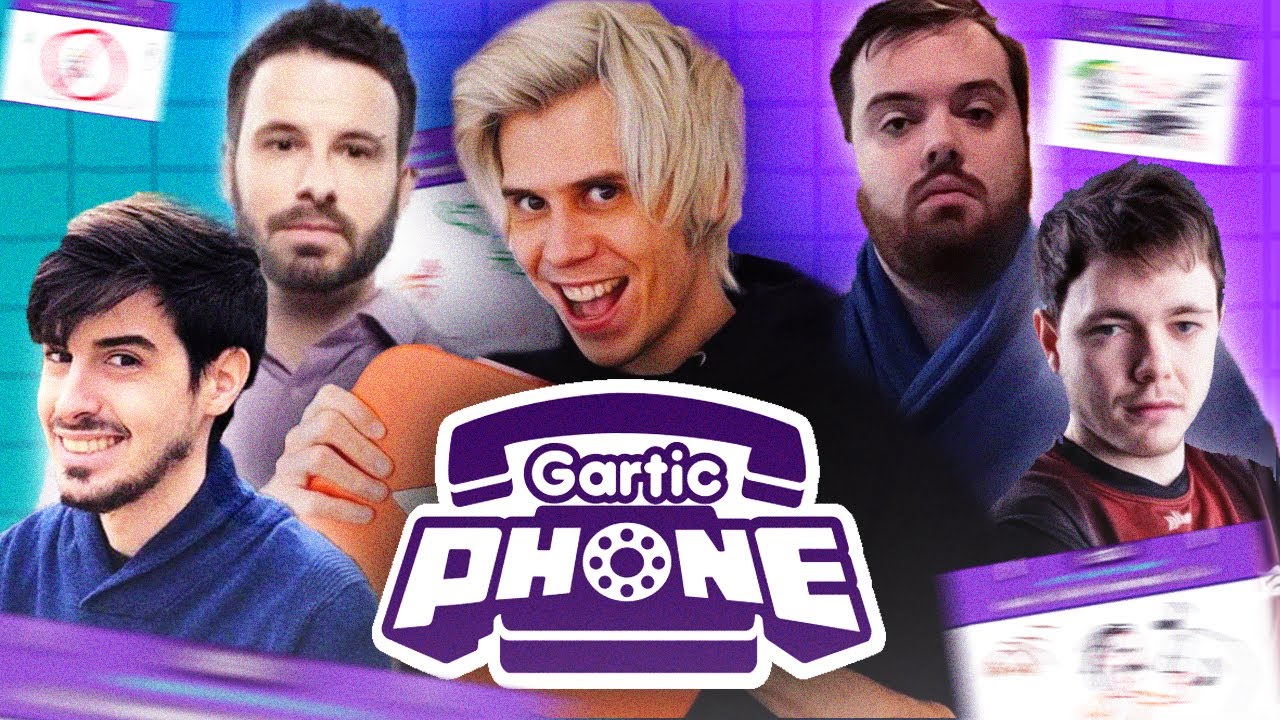 DIBUJANDO con los COMPAS | Gartic Phone