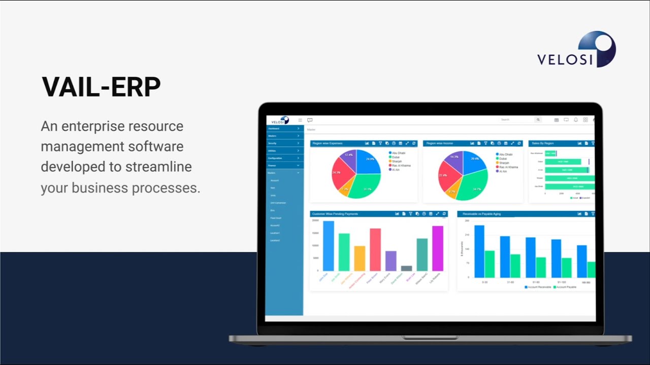 VAIL-ERP (Enterprise Resource Planning) - Velosi | Software | ERP