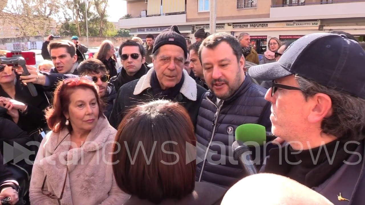 Ostia, Salvini nelle case comunali senza riscaldamento