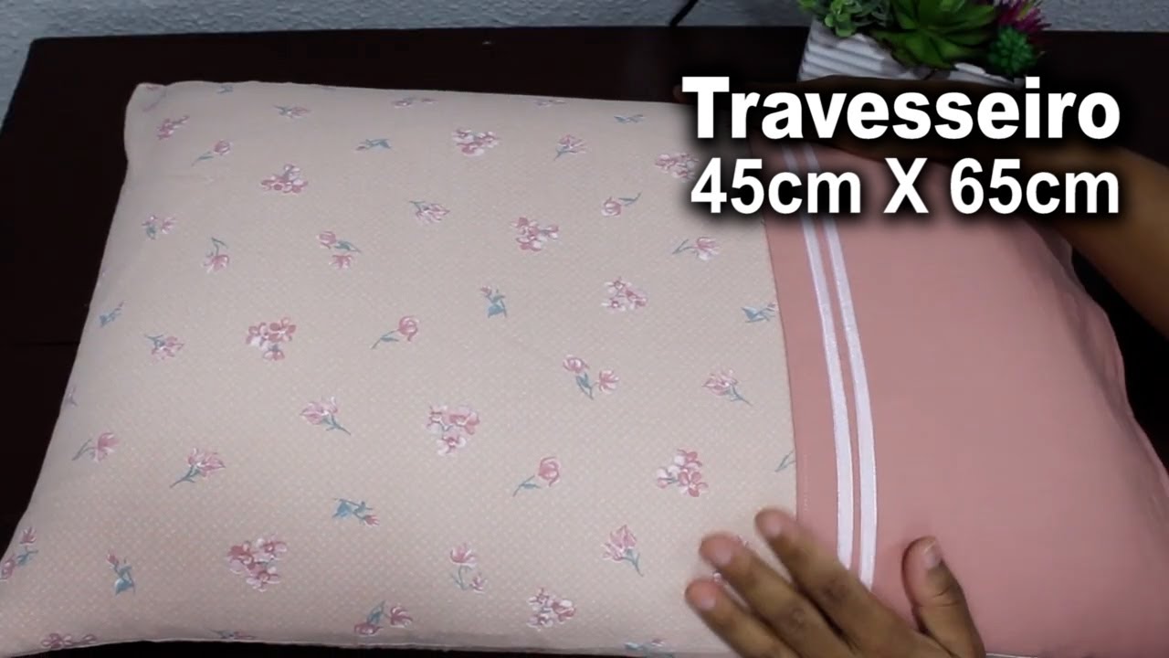 Fronha para travesseiro 45cm X 65cm