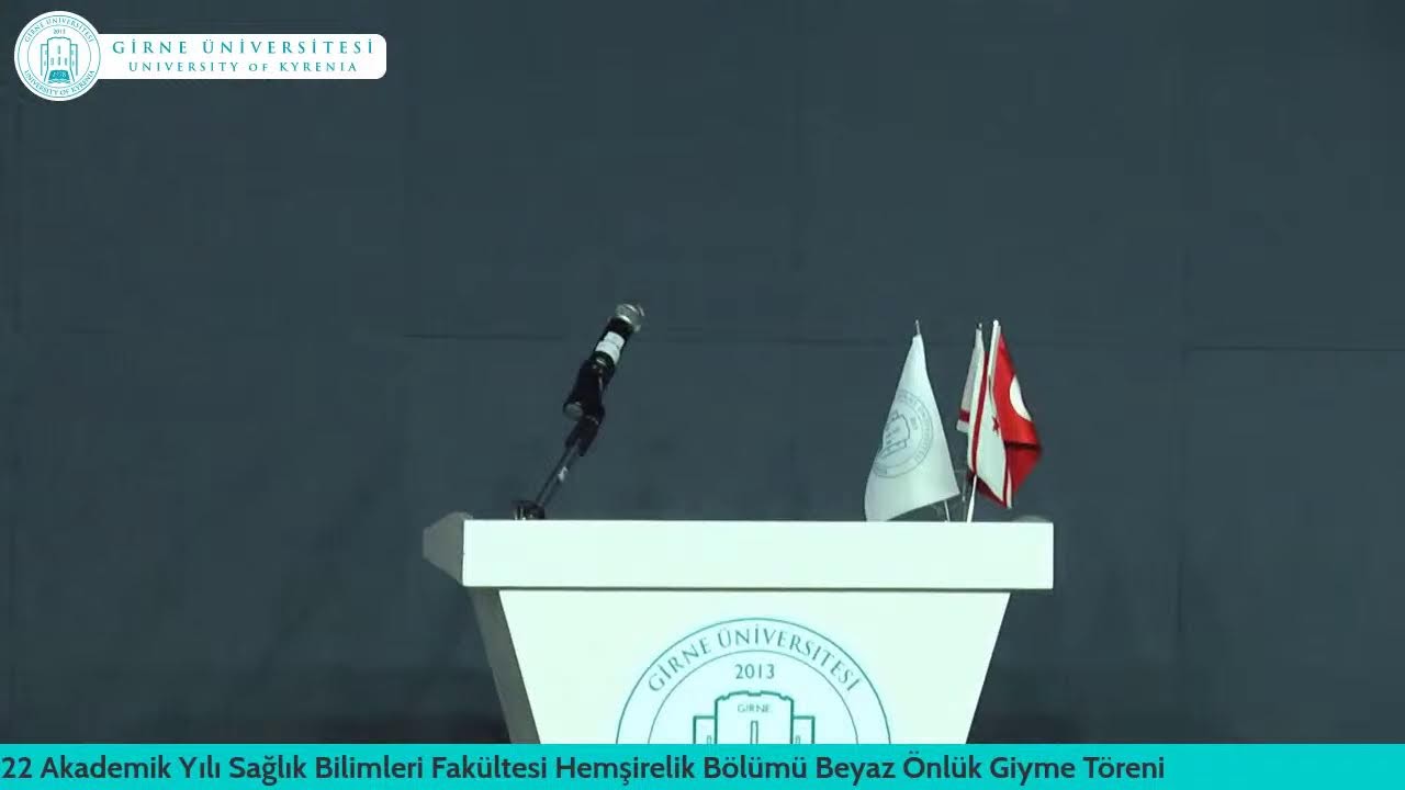 2021-2022 Akademik Yılı Sağlık Bilimleri Fakültesi Hemşirelik Bölümü Beyaz Önlük Giyme Töreni