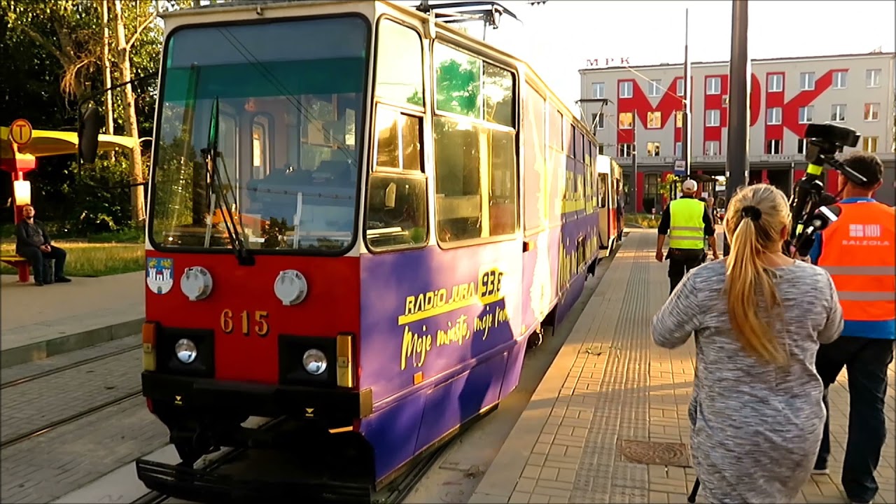 Tramwaje w Częstochowie. Testy nowej trasy / Trams in Częstochowa. Test drives on a new route