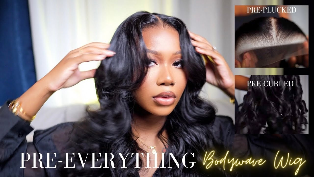 Best PRE-EVERYTHING Bodywave Wig| Pre curled| Easy Glueless Wig Install ft Yolissa Hair