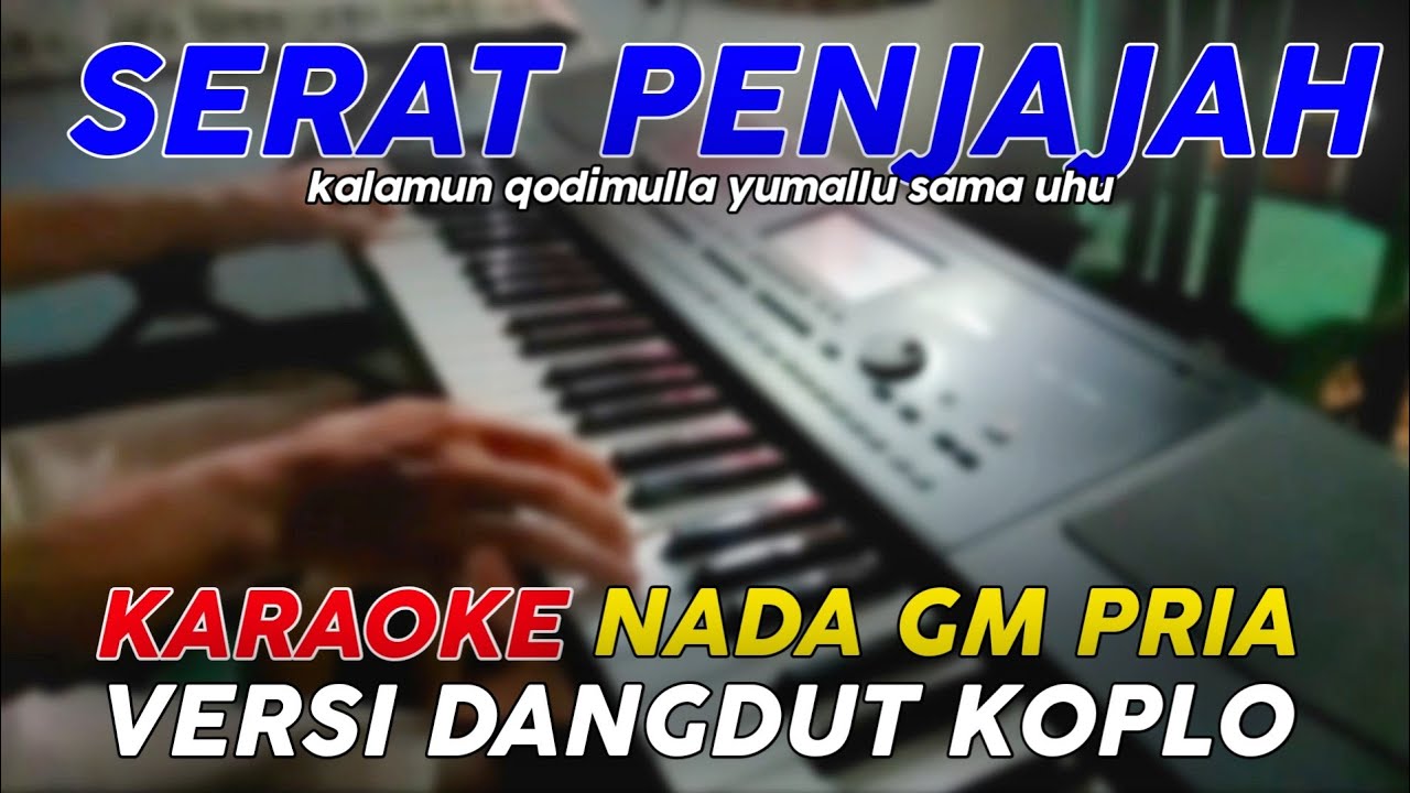 Serat Penjajah - Karaoke Nada Pria || Versi Pop Dangdut Koplo