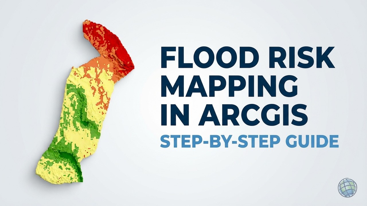 How to Create a Flood Risk Assessment Map in ArcGIS (Weighted Sum_Overlay Method)