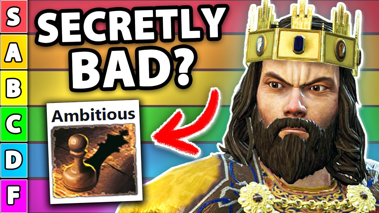 What Personality Trait Is Best? - CK3 Traits Tier List (Worst to Best)