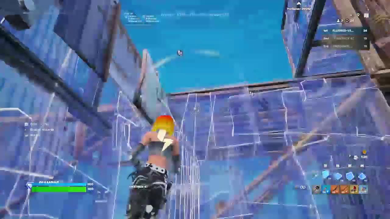 Livestreaming until I reach Unreal in Fortnite Reload