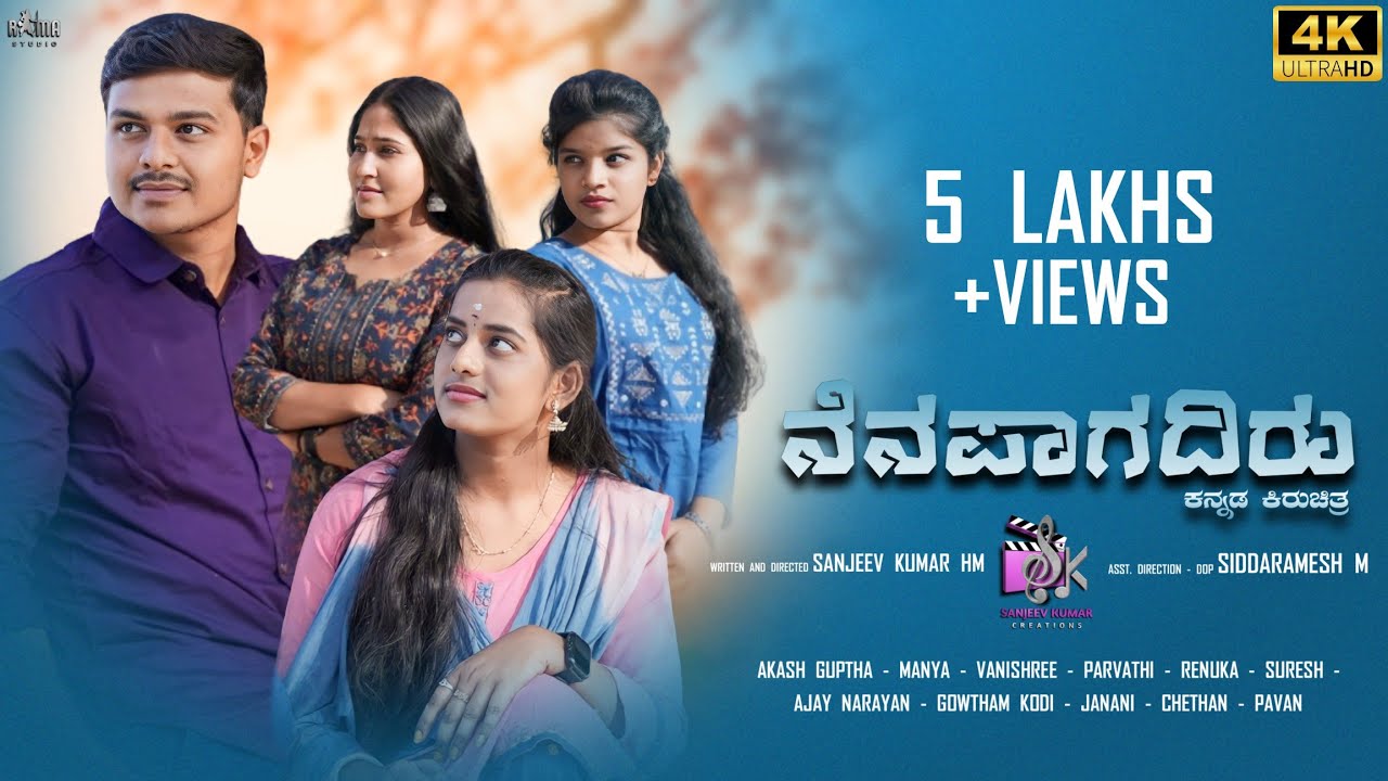 NENAPAGADIRU | ನೆನಪಾಗದಿರು | KANNADA SHORT MOVIE | 4K | 2024 | SANJEEV KUMAR HM.