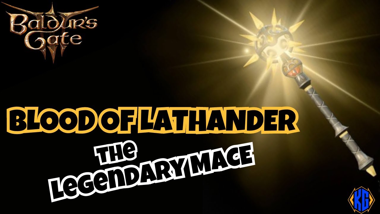 Baldur's Gate 3 - How to get the LEGENDARY MACE - Blood of Lathander