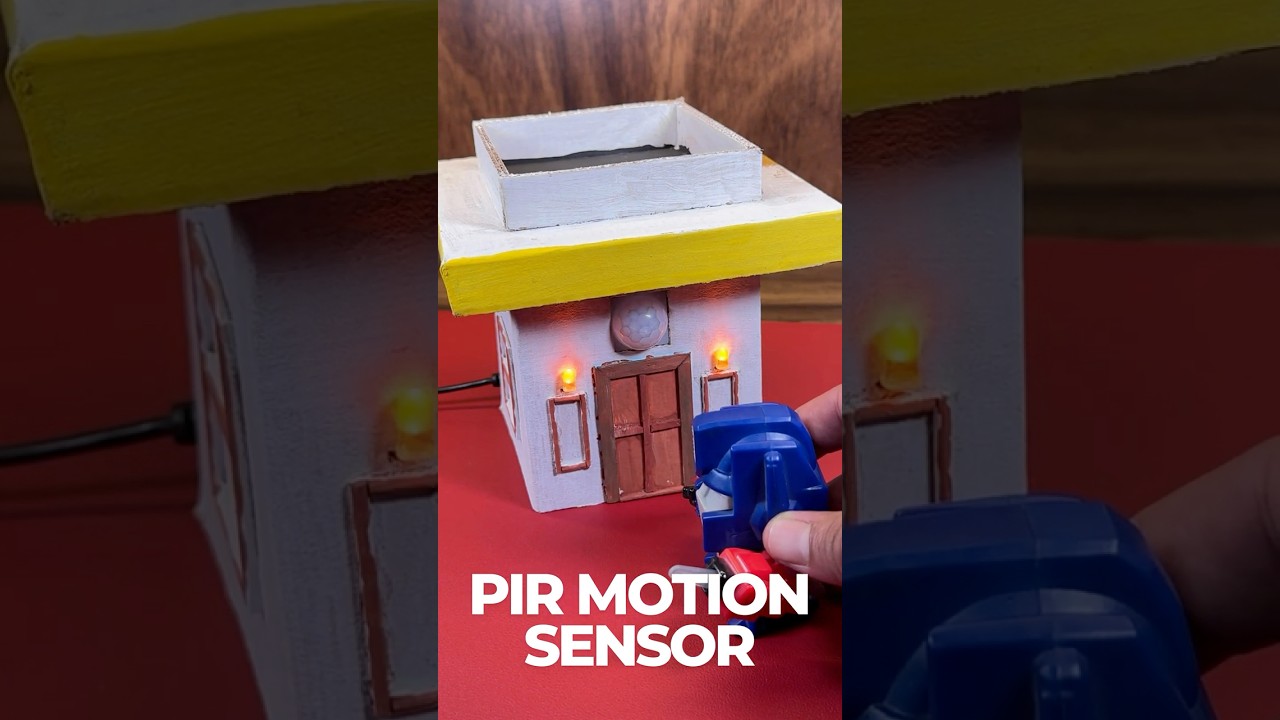 Arduino PIR Motion Sensor with LED | KitKraft DIY Security Lighting Project
