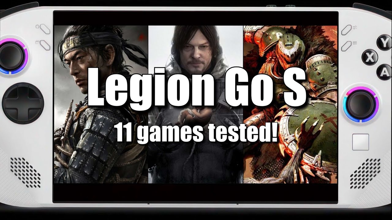 Legion Go S Z2go 32GB | 11 Games Tested! | Death Stranding | Ghost of Tsushima | Hell is Us