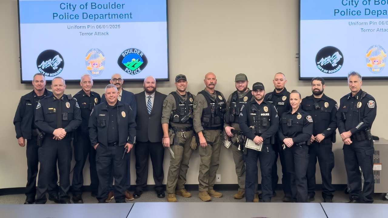 RTD Transit Police recognized by Boulder Police Department for immediate response in 2026