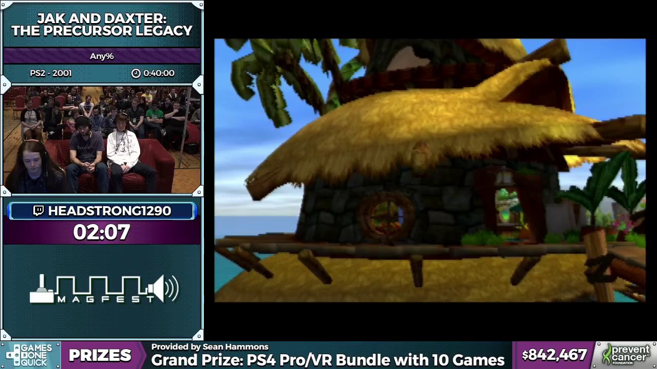Jak and Daxter: The Precursor Legacy in 25:35 - Awesome Games Done Quick 2017 - Part 151