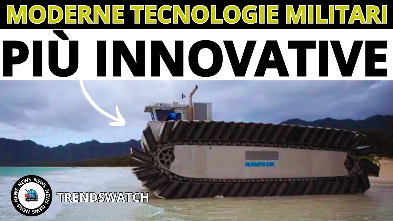 MODERNE TECNOLOGIE MILITARI PI&Ugrave; INNOVATIVE
