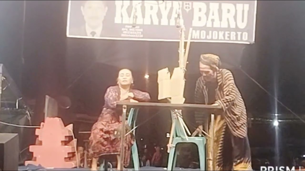 Pelawak Ludruk KARYA BARU Sedekah Bumi Ds Tawangsari Ngoro Mojokerto