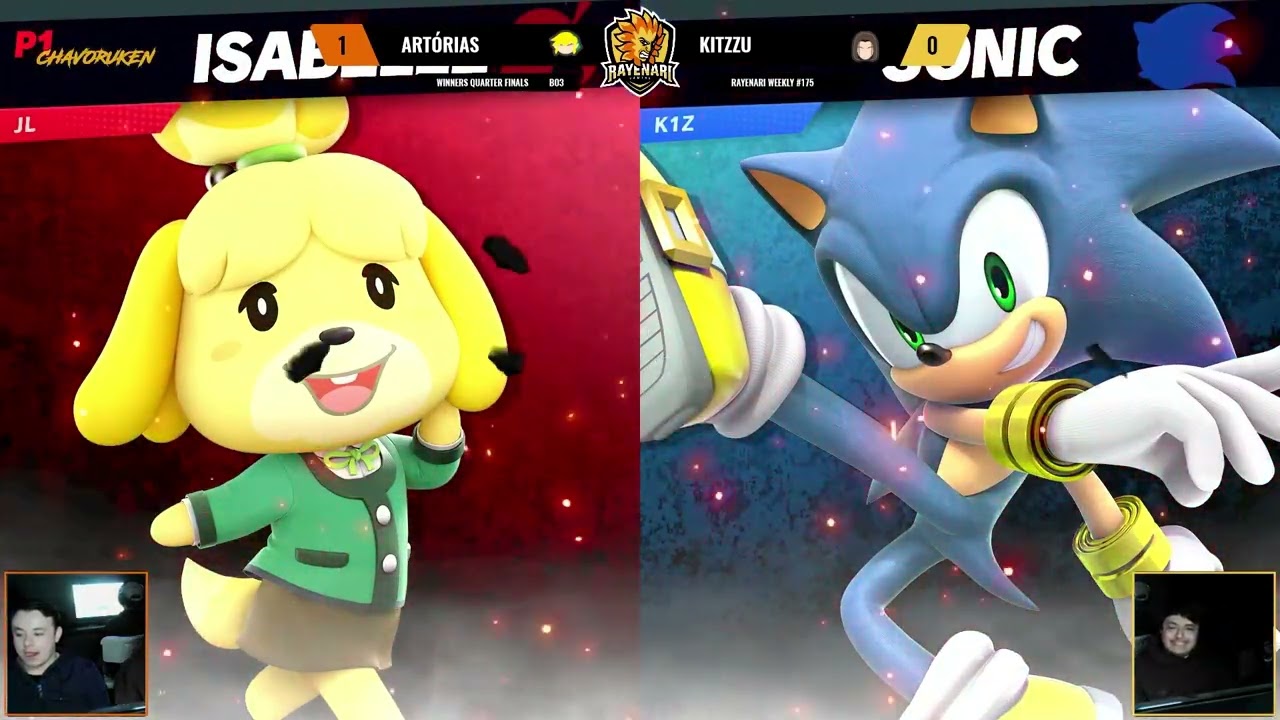 Rayenari Weekly 175 - Winners QF - Artórias Vs. Kitzzu - SSBU