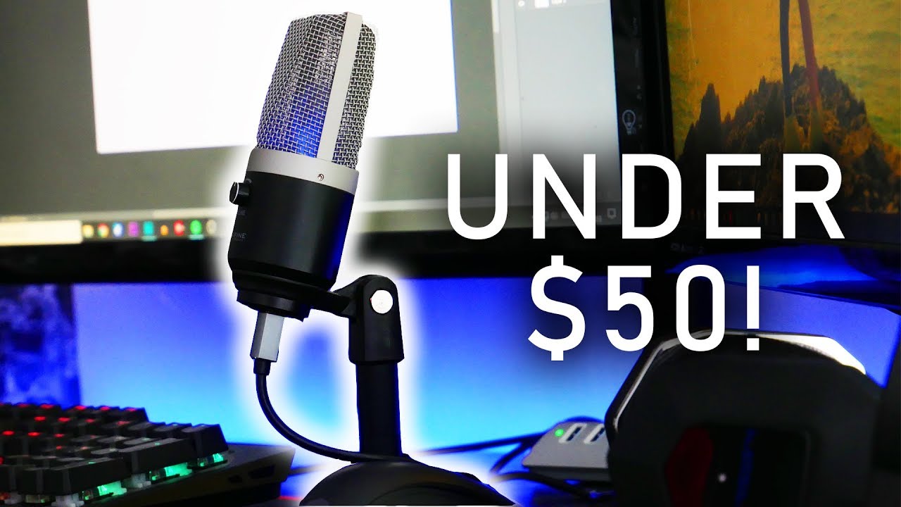 BEST Microphone for YOUTUBE, STREAMING & GAMING *UNDER $50?!*
