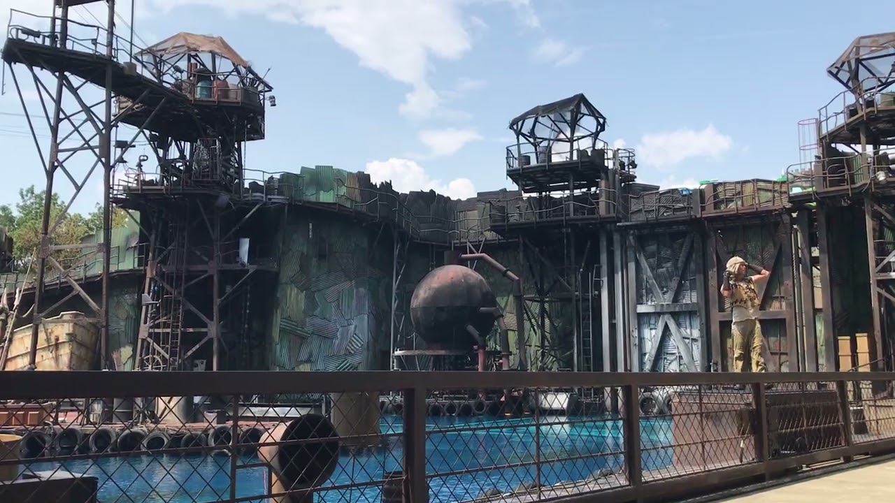 【20250824】【USJ】ウォーターワールド Water World 初めての右サイド席