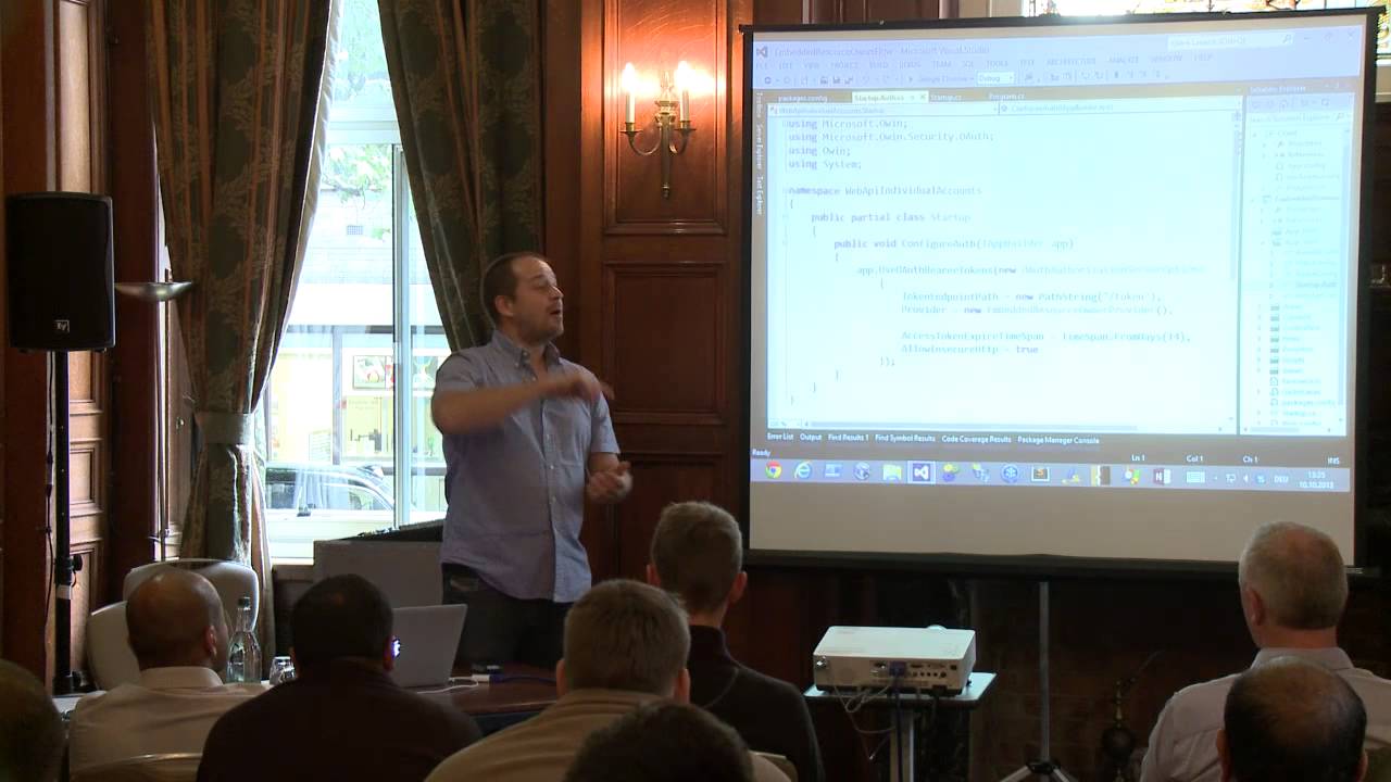 Securing ASP NET web API based architectures   Dominick Baier