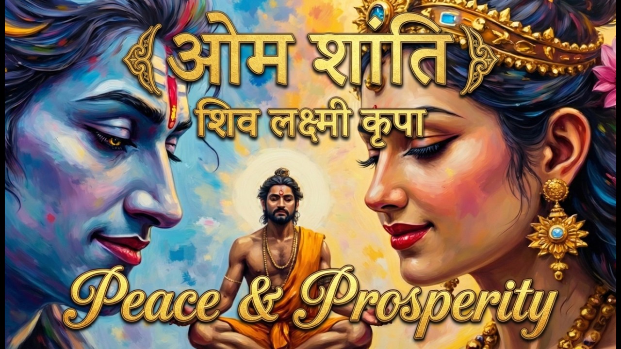 शांति समृद्धि | ओम शांति भजन | शिव लक्ष्मी कृपा | Peace & Prosperity Meditation Song