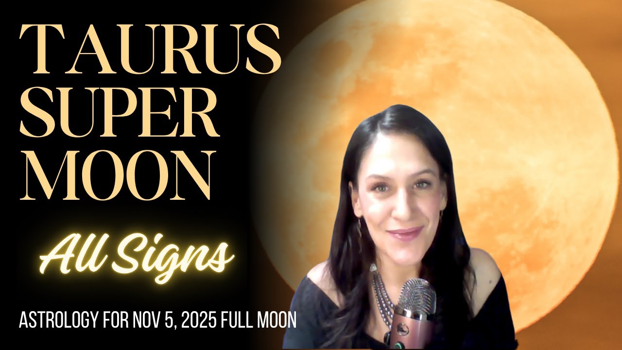 TIME TO EMBODY THE CALM STEADY TAURUS FULL MOON Nov 5 2025