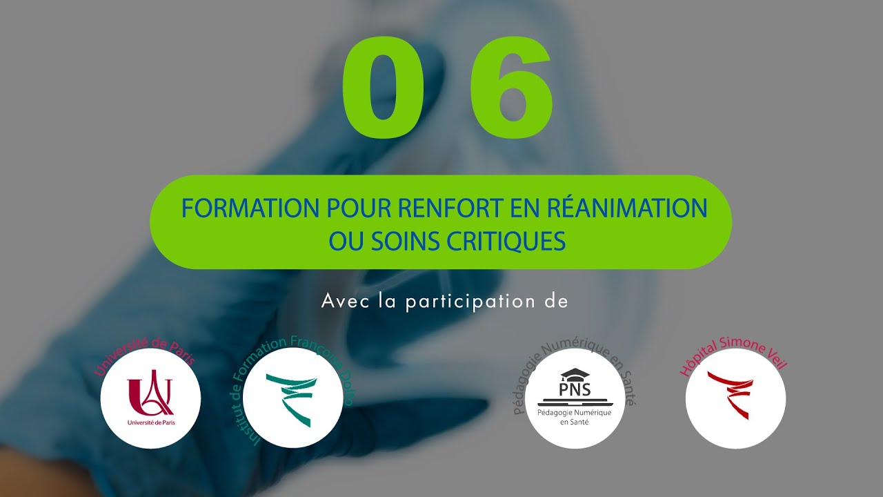 FORMATION PRATIQUE EN RÉANIMATION (Installation d'un scope moniteur de surveillance)