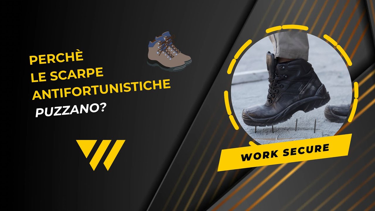 Perché le mie scarpe antinfortunistiche puzzano? Scopri come risolvere i problemi dei cattivi odori