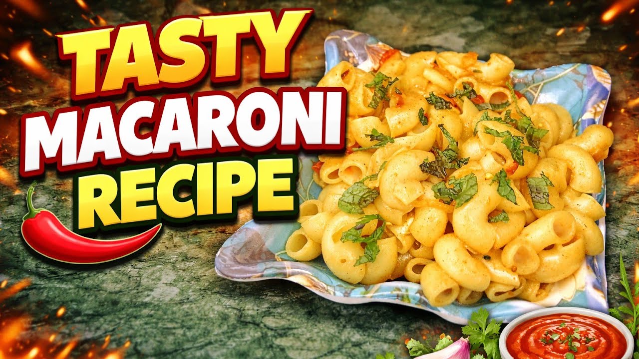 Boht bhook lagi h to bnaiye macroni میکرونی मैक्रोनी (1/2/26sun4:26pm)