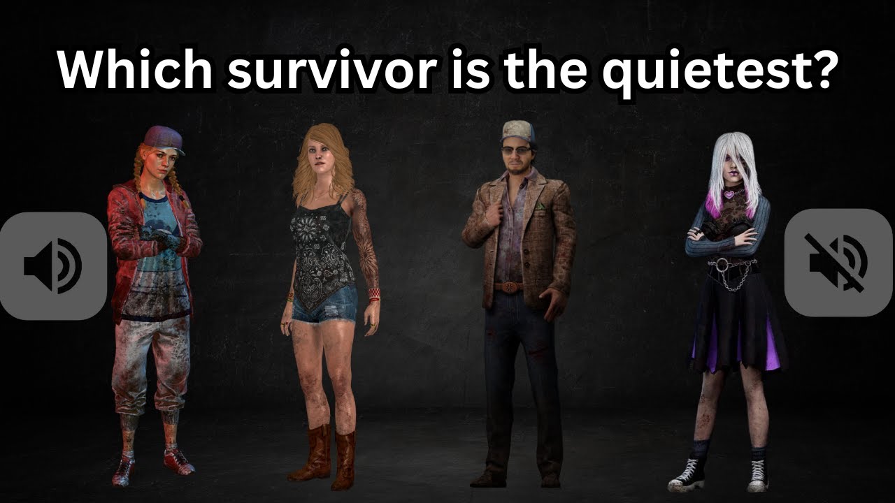 Which survivor is the quietest?