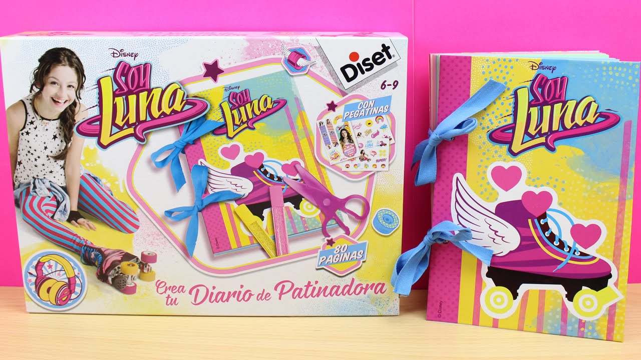 Soy Luna en español - Crea tu Diario de patinadora | Diy el diario de Soy Luna