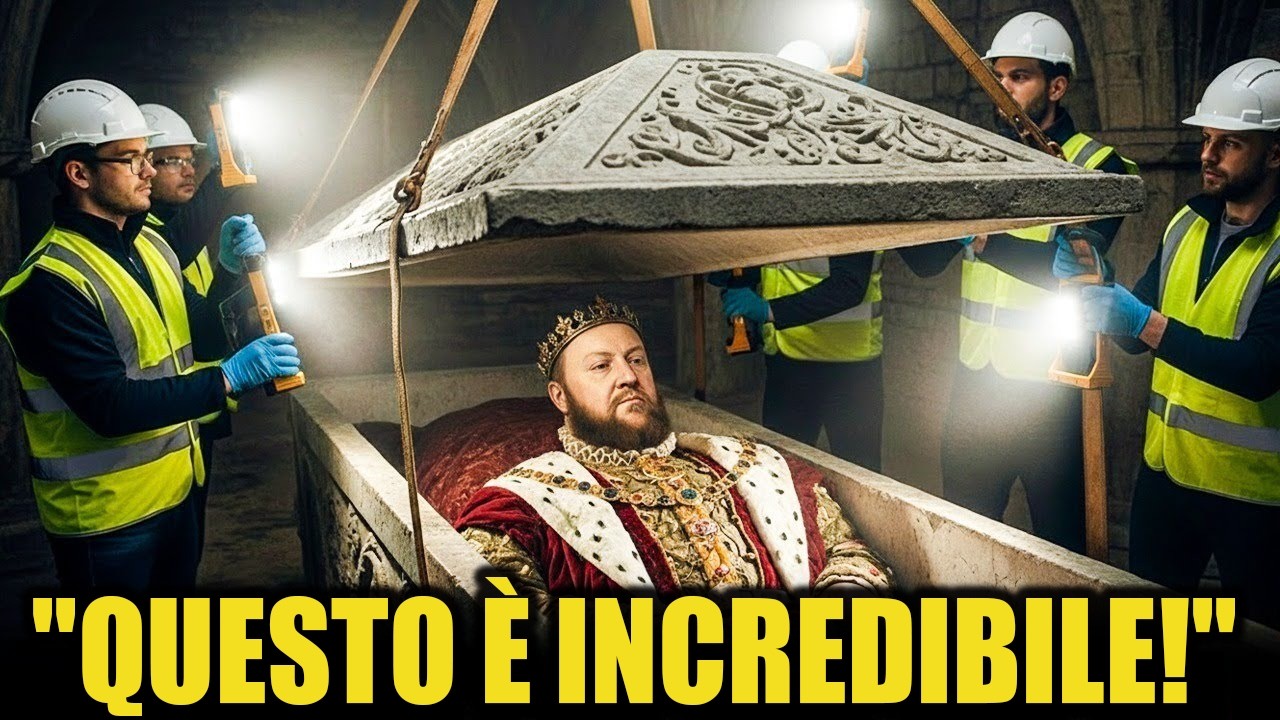 La bara di Enrico VIII esplode sottoterra: scoperta terrificante nella sua tomba