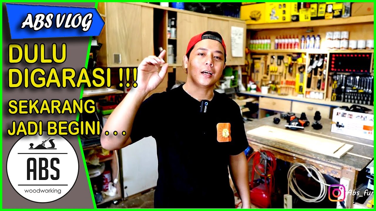 ABS WORKSHOP TOUR 2021 - BONGKAR ISI DALAM WORKSHOP AYO BIKIN SENDIRI