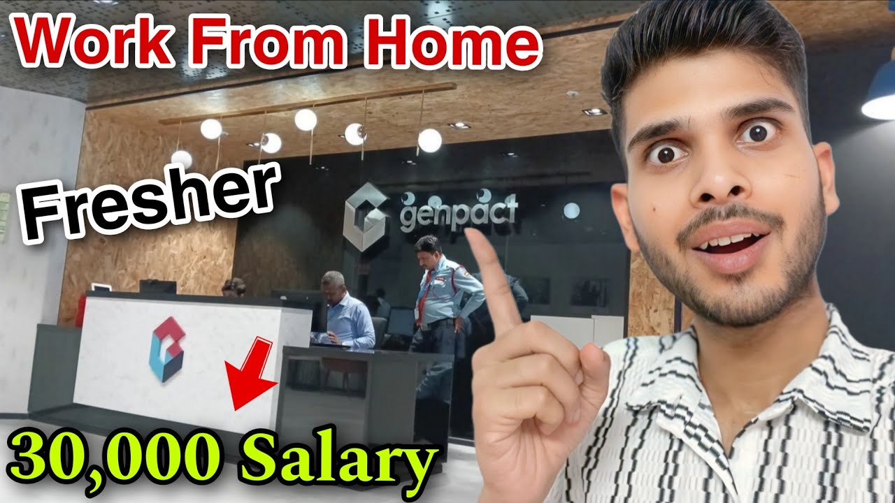 Genpact December 2025 Hiring - Ghar Se Kaam | ₹30K Salary Package Revealed