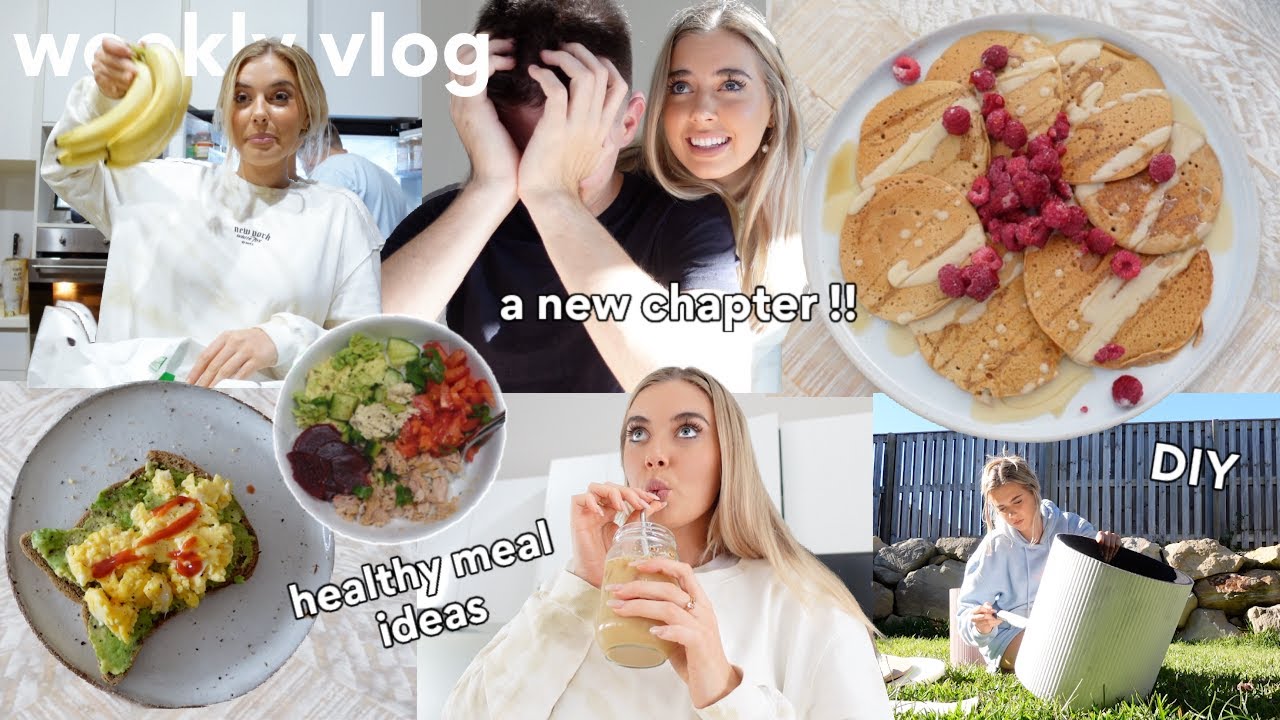 [WEEKLY VLOG] High Protein Meal Ideas & VERY Exciting News!!