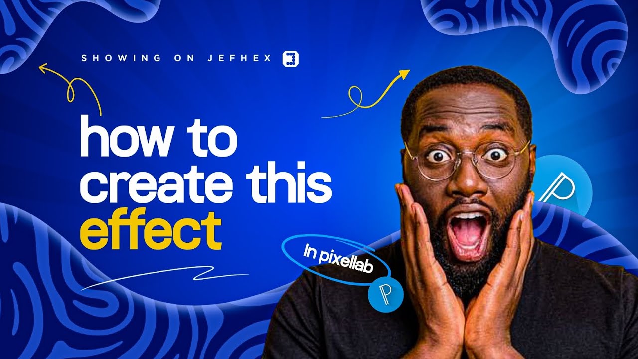 Learn how to create the Most used Effect of 2025 by designers on Your smartphone using Pixelab