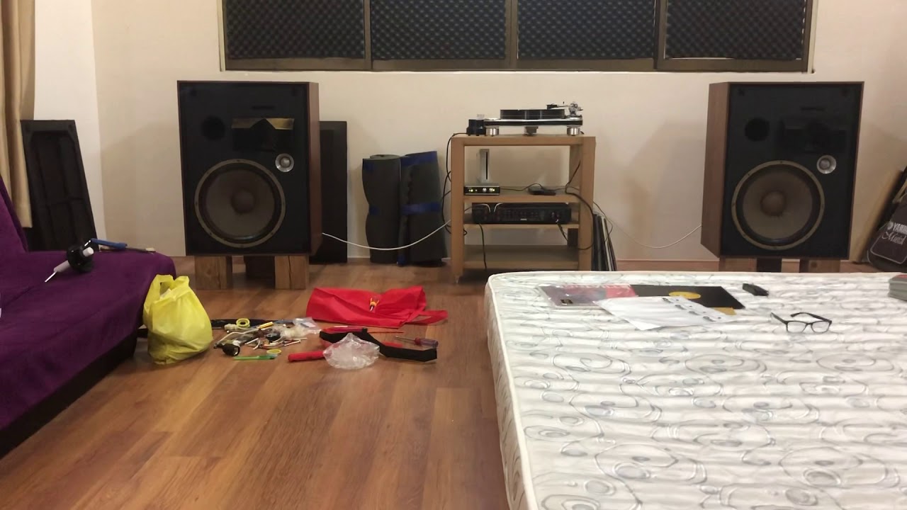 Jbl c45 130a-175-075, audiolab800a