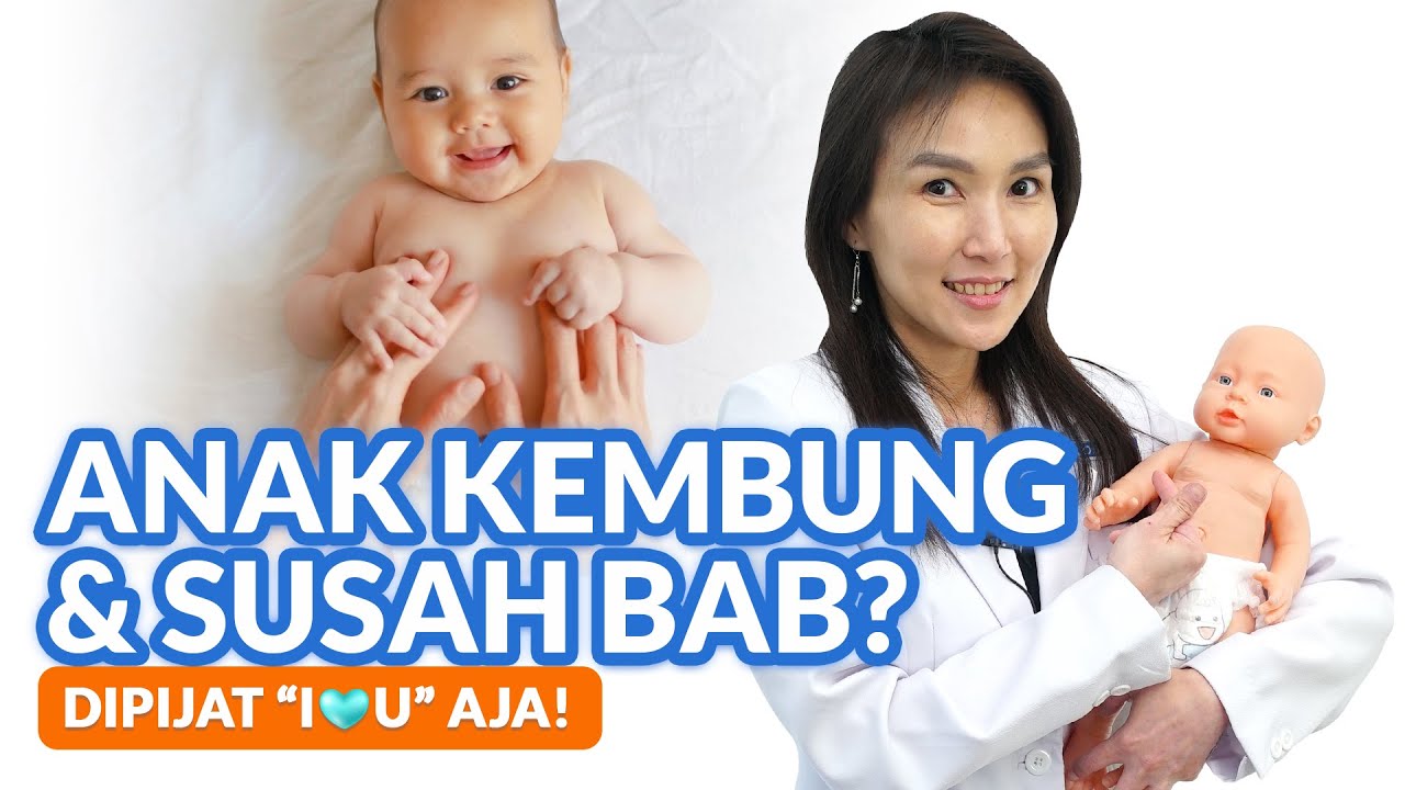 Anak kembung dan susah BAB? Tenang, dipijat “ILU” aja!