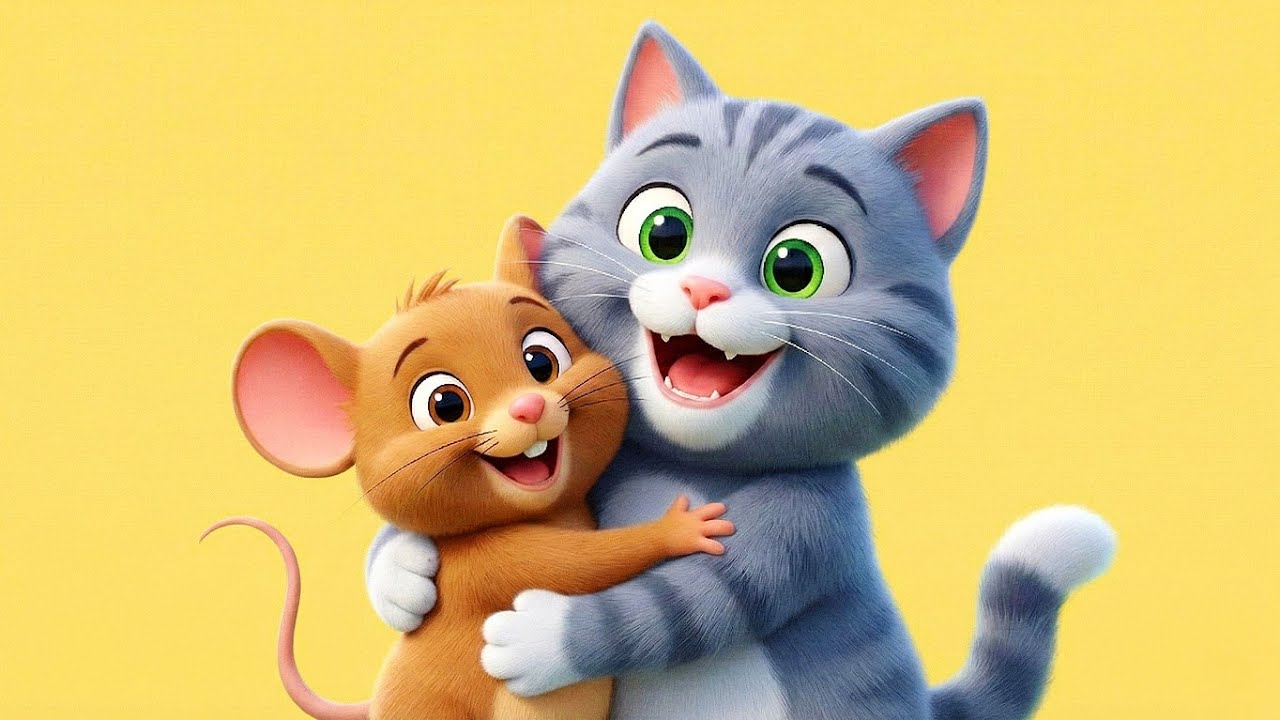 Billi Aur Chuha Ka Dance 🐱🐭 | Fun Hindi Kids Rhyme | Dancing Cat & Mouse Cartoon Song