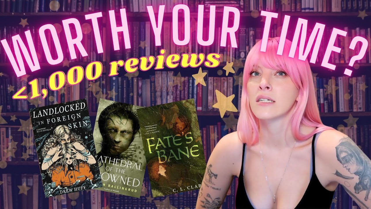 I read books with under 1,000 reviews 📚 (and you should, too) | reading vlog